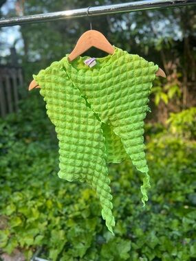 Bright Green Madrag Top